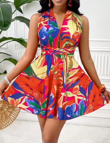 Rochie scurta SHEIN, mix culori Mix culori