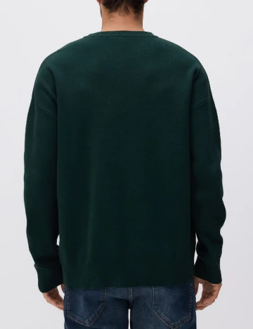 Pulover Reserved, verde inchis Verde