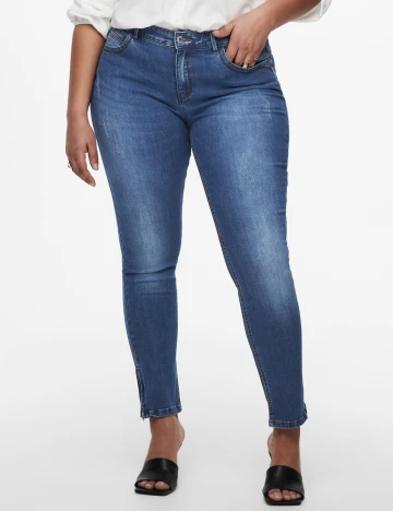 Blugi Only Carmakoma, albastru denim Albastru