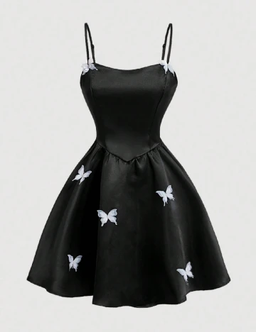 Rochie scurta SHEIN, negru Negru
