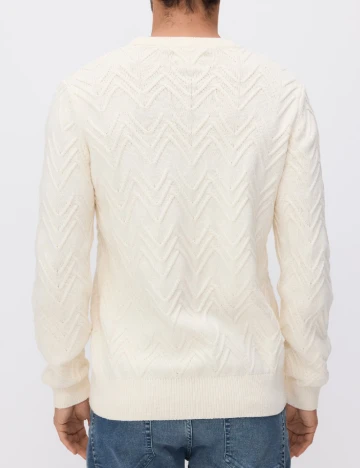 Pulover Reserved, crem Crem