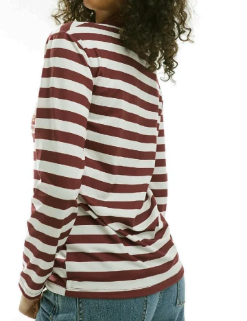 Bluza ASOS, alb/maro