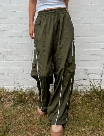 Pantaloni Dazy, verde Verde
