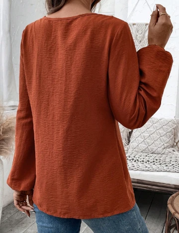 Bluza SHEIN, caramiziu Maro