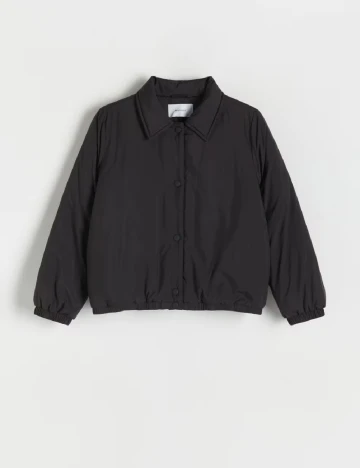 Geaca Reserved, negru Negru