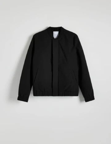 Geaca Reserved, negru Negru