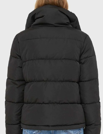 Geaca impermeabila Stradivarius, negru