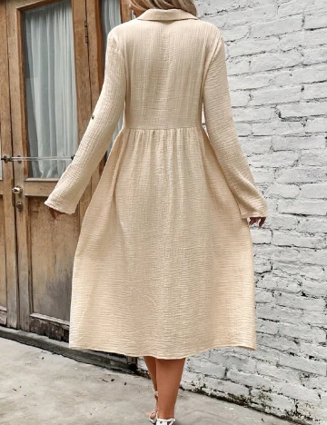 Rochie medie SHEIN, crem Crem
