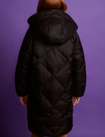 Geaca Reserved, negru Negru