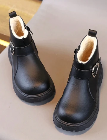 Ghete Shein Kids, negru Negru