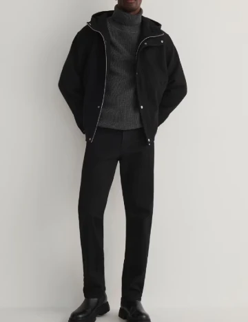 Jacheta Reserved, negru Negru