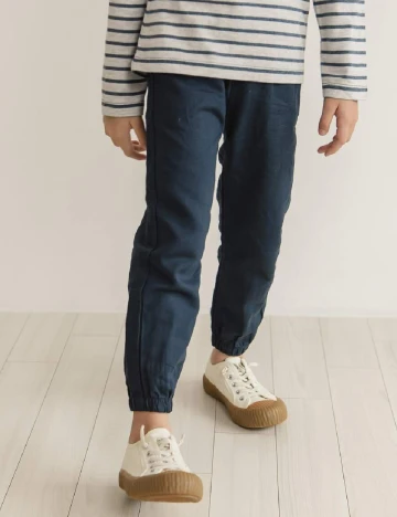 Pantaloni Shein Kids, bleumarin Albastru