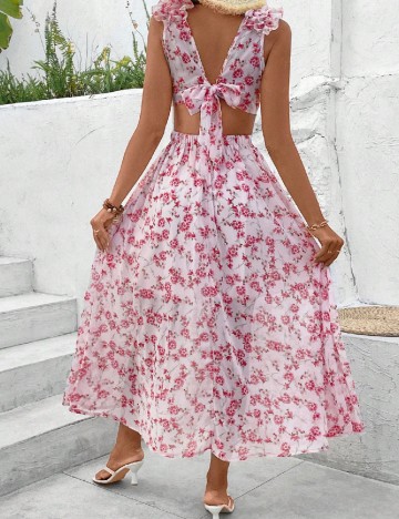 Rochie lunga SHEIN, roz