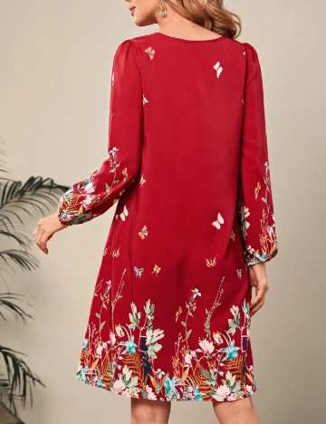 Rochie scurta SHEIN, rosu