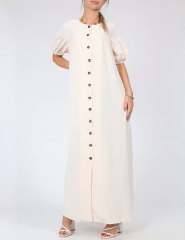 Rochie lunga SHEIN, ecru