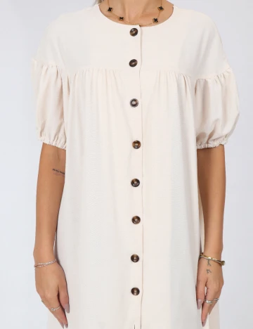 Rochie lunga SHEIN, ecru