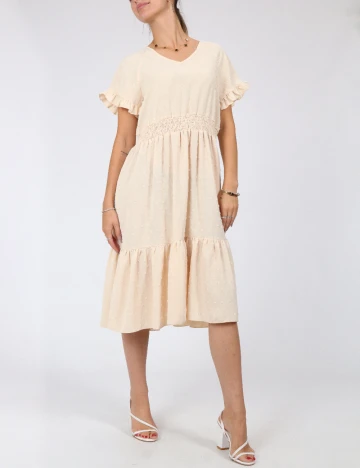 Rochie Shein Kids, crem Crem
