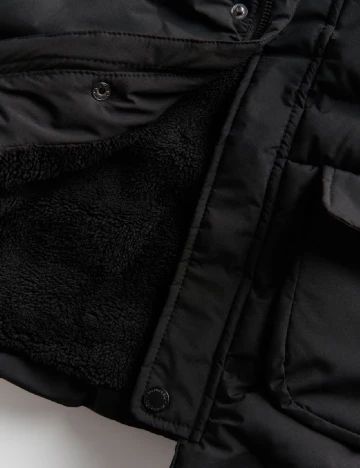 Geaca impermeabila Reserved, negru Negru