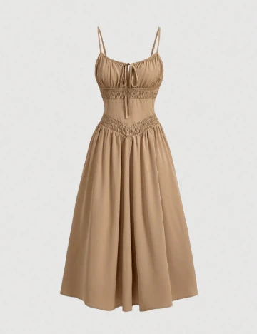 Rochie lunga SHEIN, maro Maro
