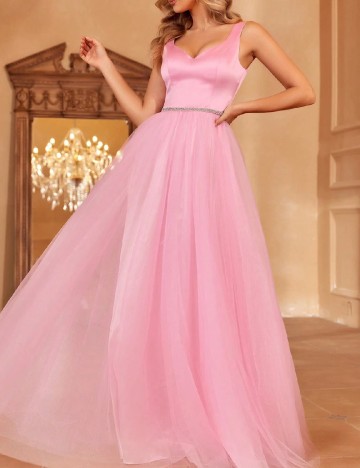 
						Rochie lunga SHEIN, roz
