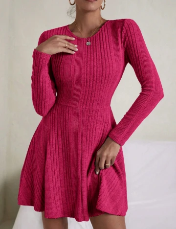 Rochie scurta SHEIN, roz Roz