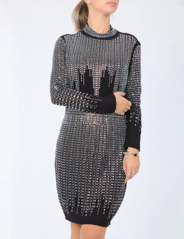 Rochie scurta Giffniseti, negru Negru