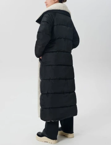 Geaca Oversize Sinsay, negru Negru