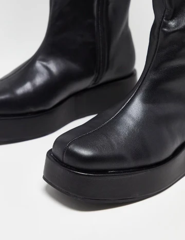Cizme Public Desire, negru Negru