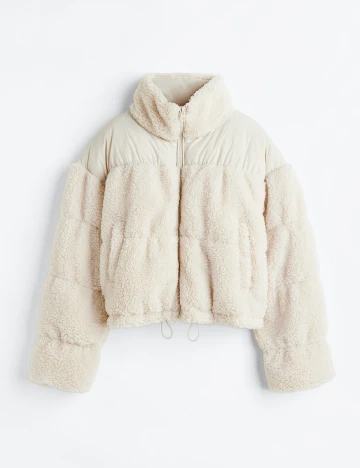 Jacheta H&M, crem Crem