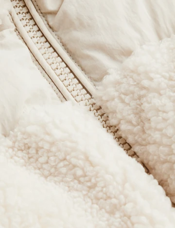 Jacheta H&M, crem Crem