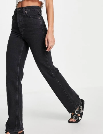 Blugi Top Shop, negru Negru