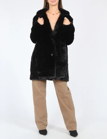 Palton Only, negru
