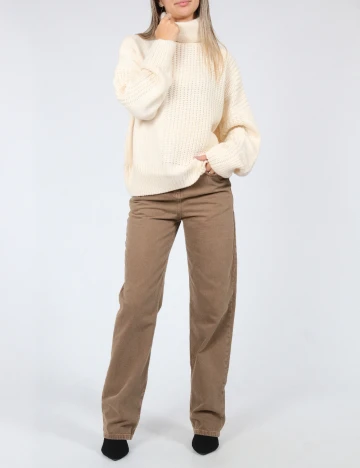 Pulover Top Shop, crem Crem