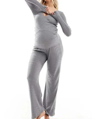 Pijama Hunkem&ouml;ller Maternity, gri