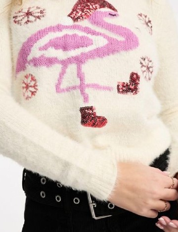 Pulover Brave Soul, ecru