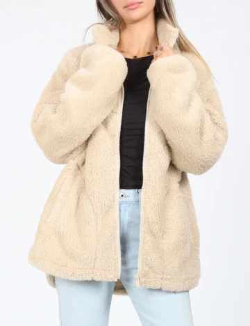 Jacheta Vero Moda, crem Crem