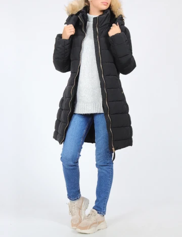 Geaca Stradivarius, negru
