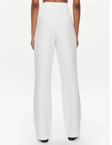 Pantaloni Y.A.S, alb Alb
