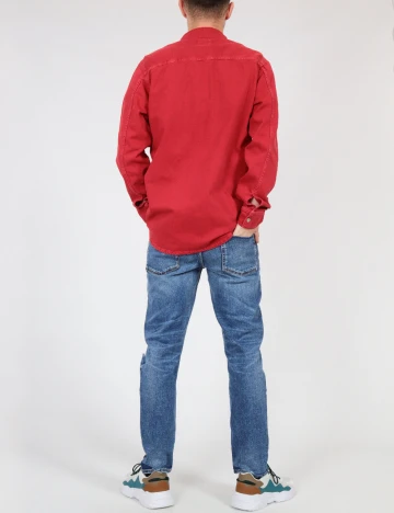 Camasa Pepe Jeans, rosu Rosu