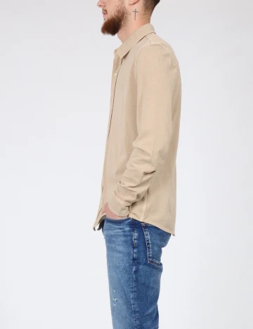 Camasa Pepe Jeans, bej Crem