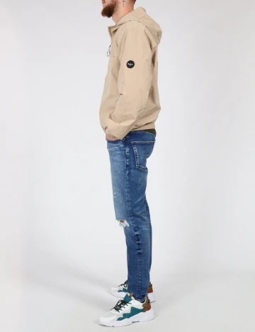 Jacheta Pepe Jeans, bej Crem