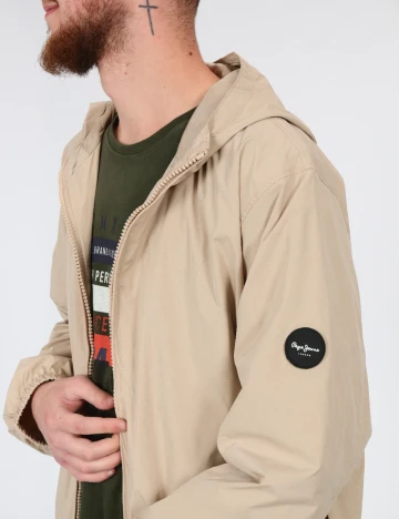 Jacheta Pepe Jeans, bej Crem