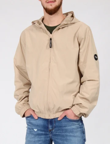 Jacheta Pepe Jeans, bej Crem