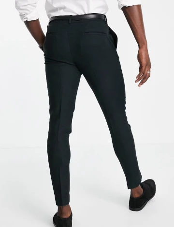 Pantaloni ASOS, verde inchis Verde