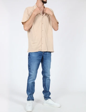 Camasa Pepe Jeans, bej Crem