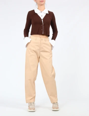 Pantaloni Pepe Jeans, crem Crem