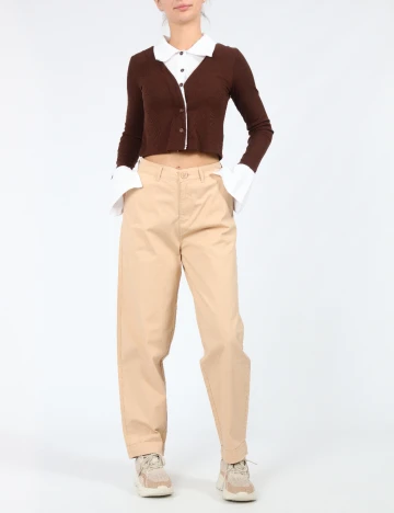 Pantaloni Pepe Jeans, crem Crem