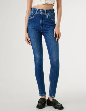 Blugi Pepe Jeans, albastru Albastru