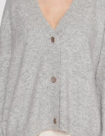 Cardigan Karen By Simonsen, gri Gri