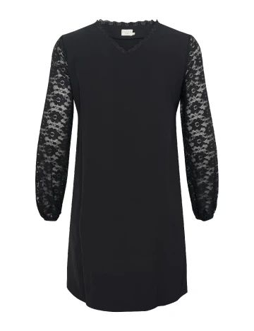 Rochie scurta Kaffe Curve, negru Negru